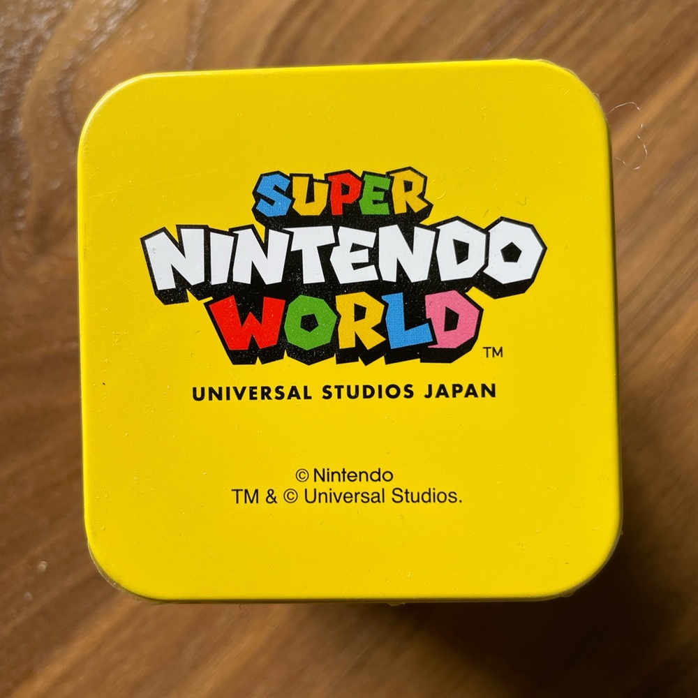 Japan Super Nintendo World Mario Star Coin Keychain Universal Studios Japan